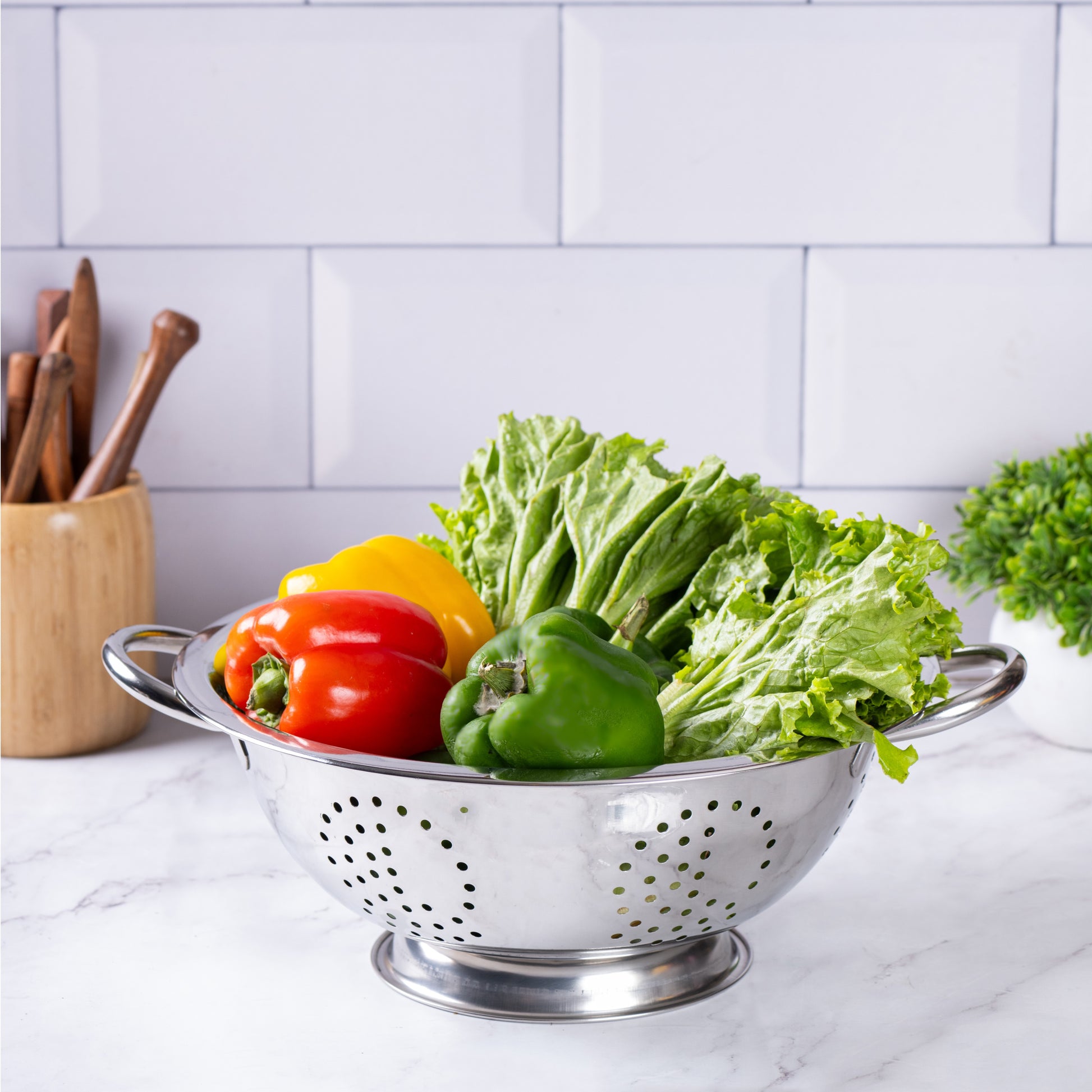 Large-v | Stainless Steel Colander